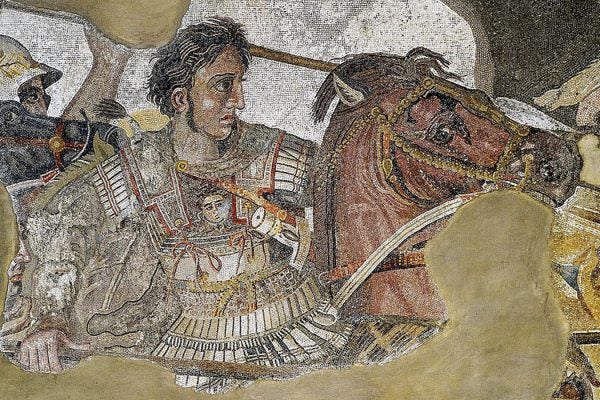 Alexander The Great mosaic