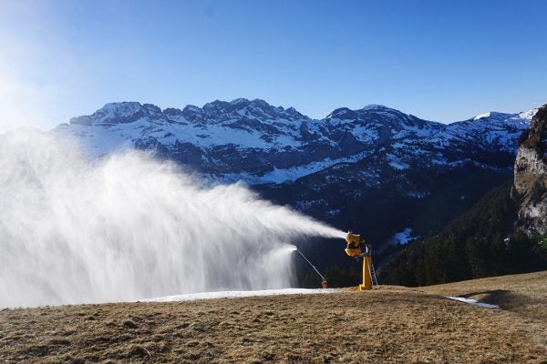 Artificial snow Switzerland