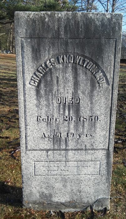 Charles Knowlton grave