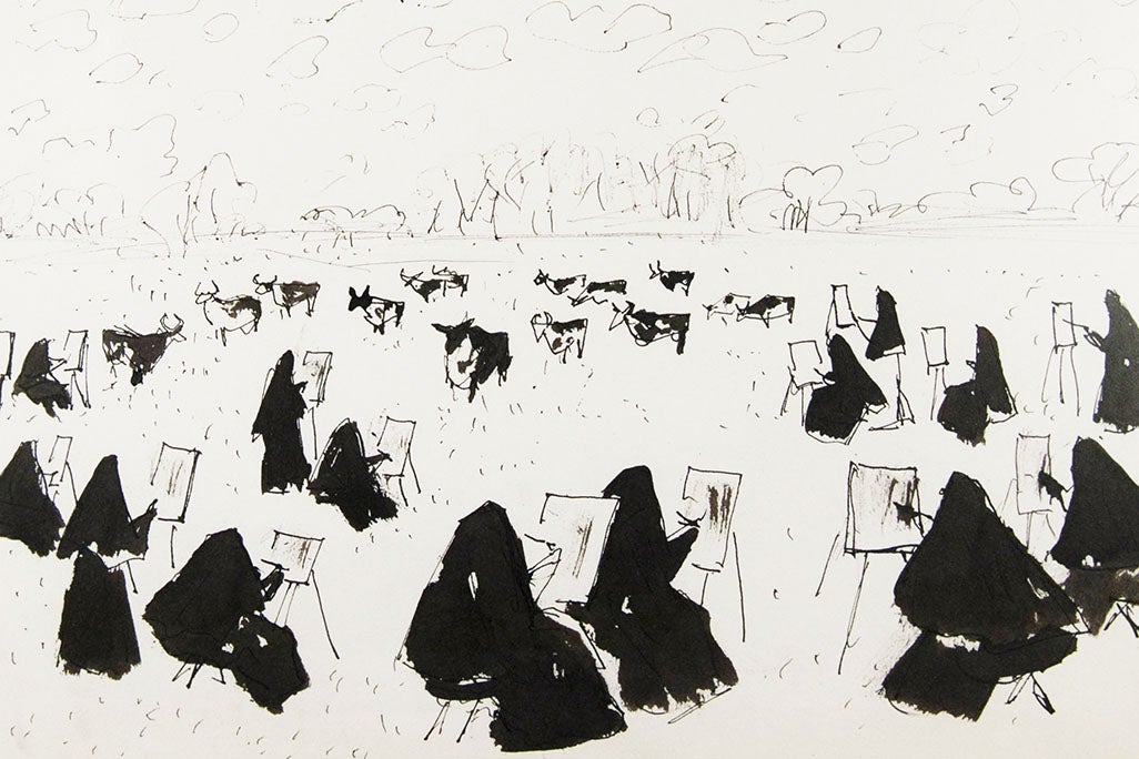 Nuns and cows