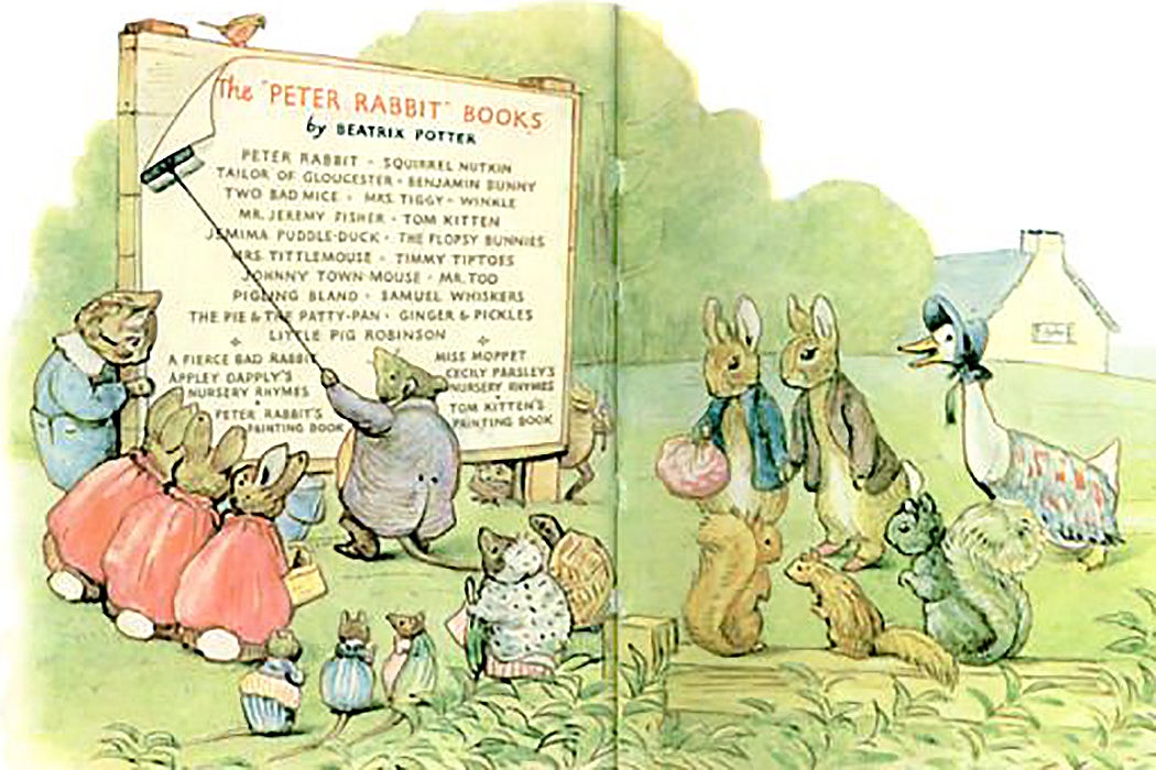 Beatrix Potter, creadora de Peter Rabbit, y su pasión por las setas