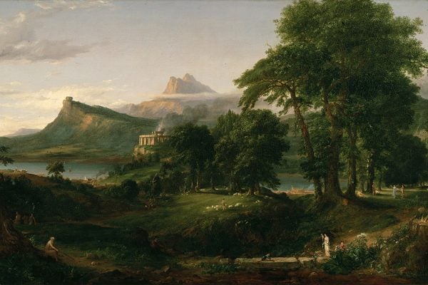 Thomas Cole Arcadia painting