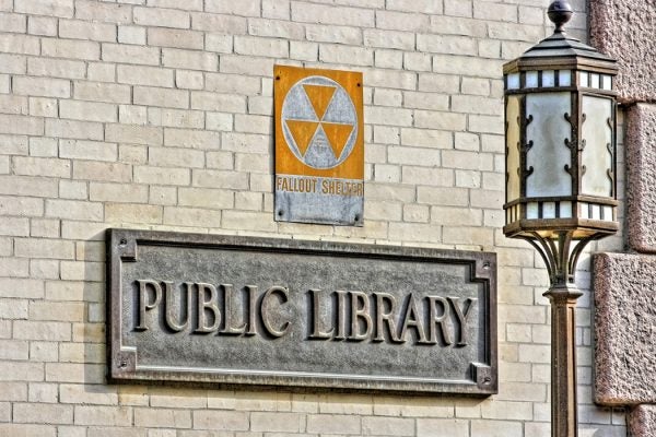 Library fallout shelter