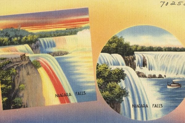 Niagara Falls postcard