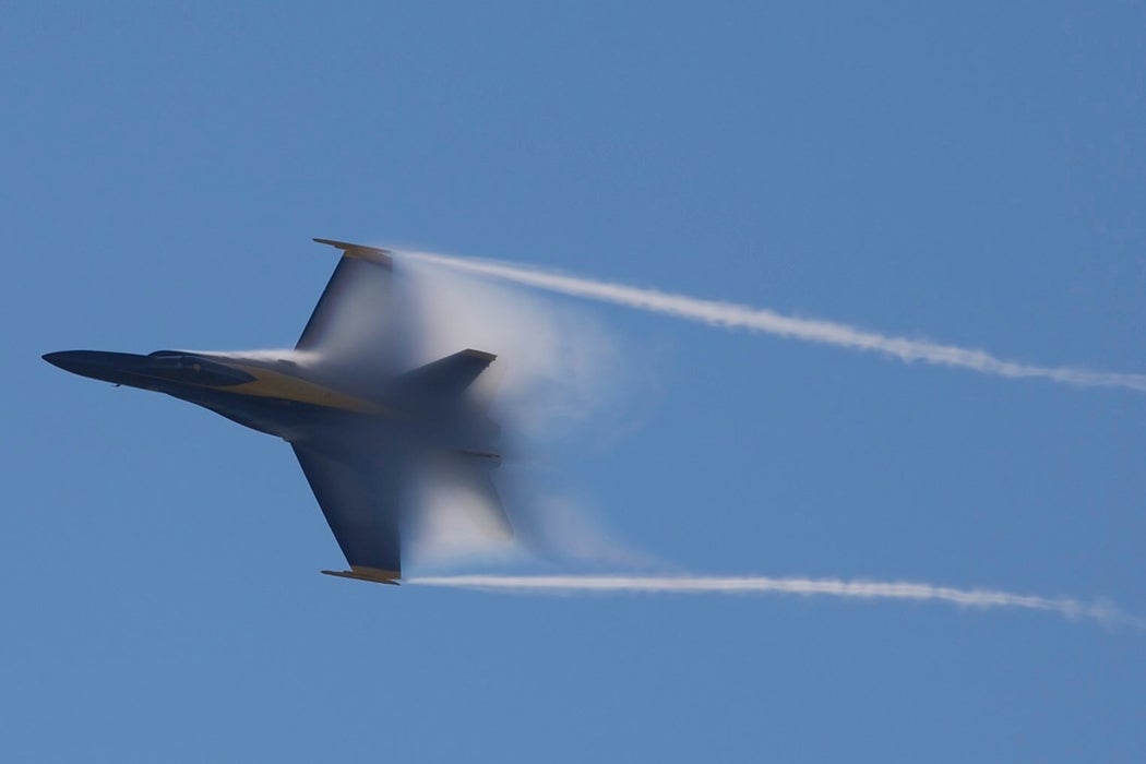 Airplane Breaking Sound Barrier