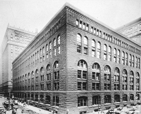 Marshall Fields warehouse 1890 Chicago