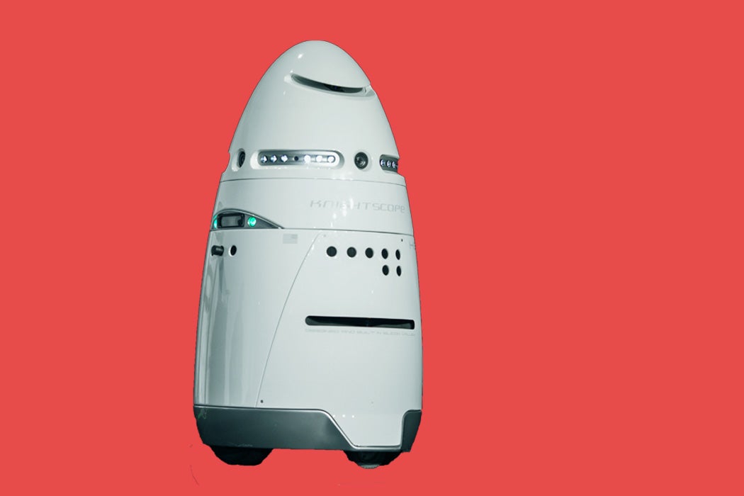The Knightscope K5 Security Robot