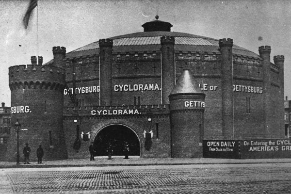 Cyclorama in South End Boston, 1964.