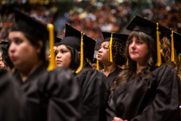 Austin Community College Fall 2017 Commencement ceremonies on Thursday, December 14, 2017 at the Frank Erwin Center.