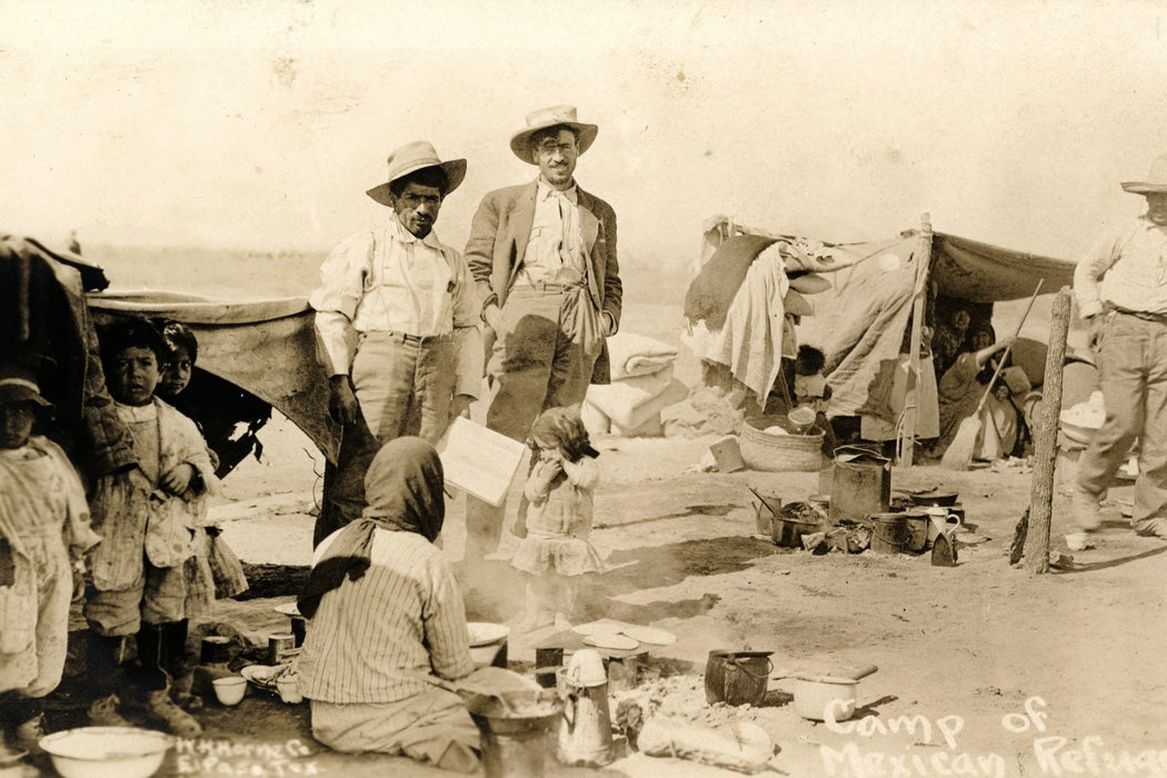 Camp of Mexican Refugees, c. 1910-1918