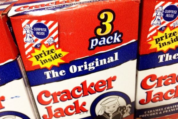 Boxes of Cracker Jacks