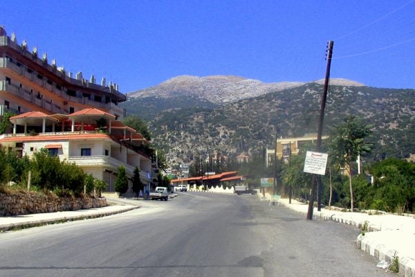 Kessab, a town in Syria on the border of Turkey