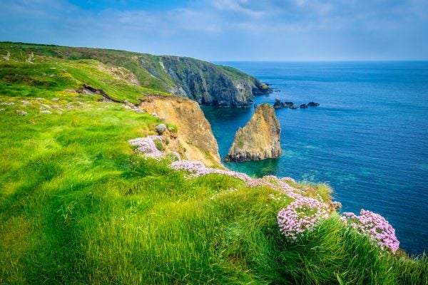 The Copper Coast Geopark, County Waterford, Ireland.