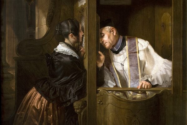 The Confession by Giuseppe Moltini