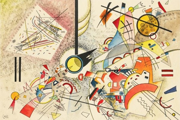 'Ohne Titel' by Wassily Kandinsky, 1923