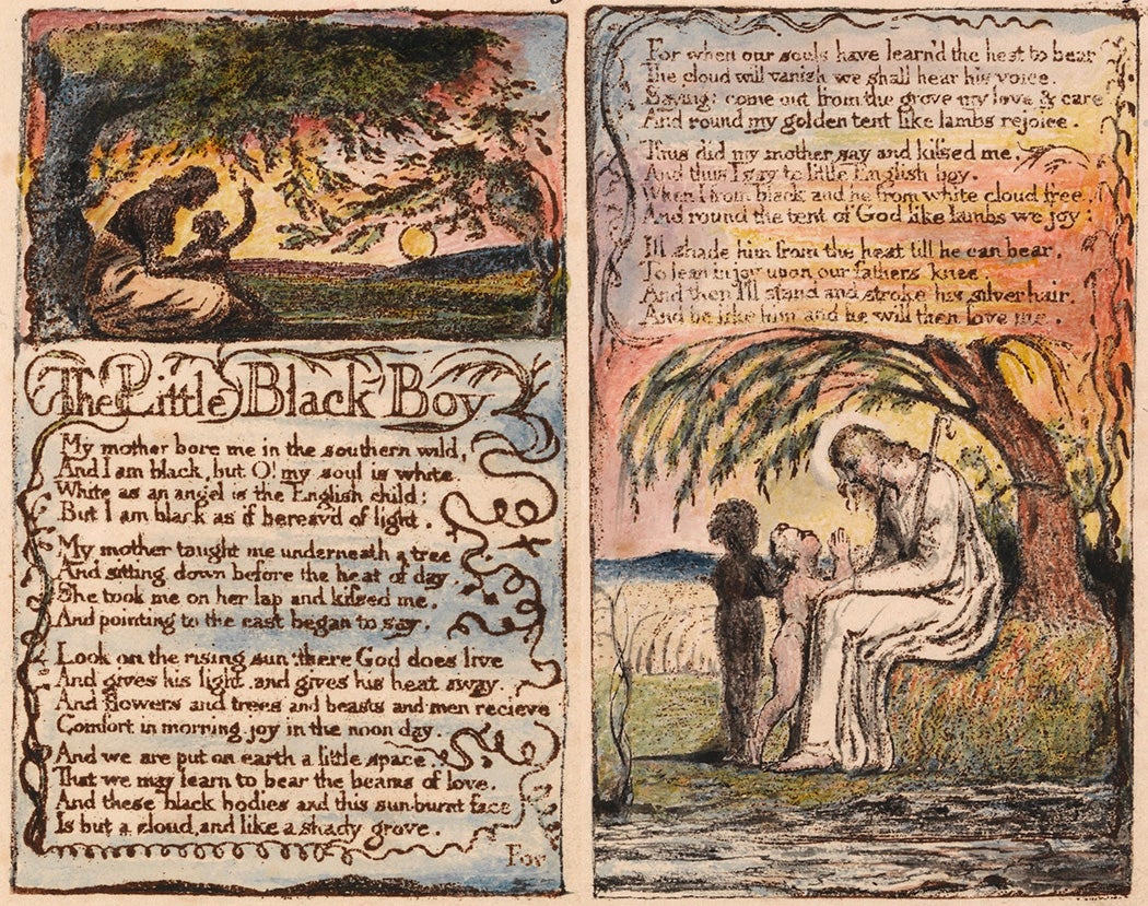 william blake the little black boy