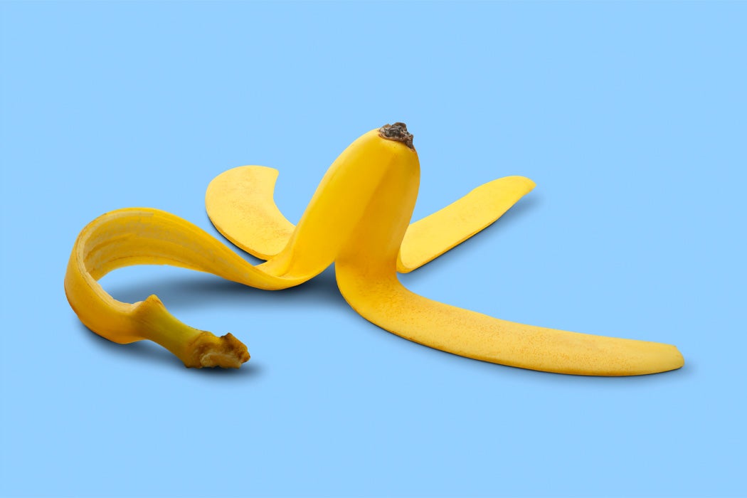 a banana peel