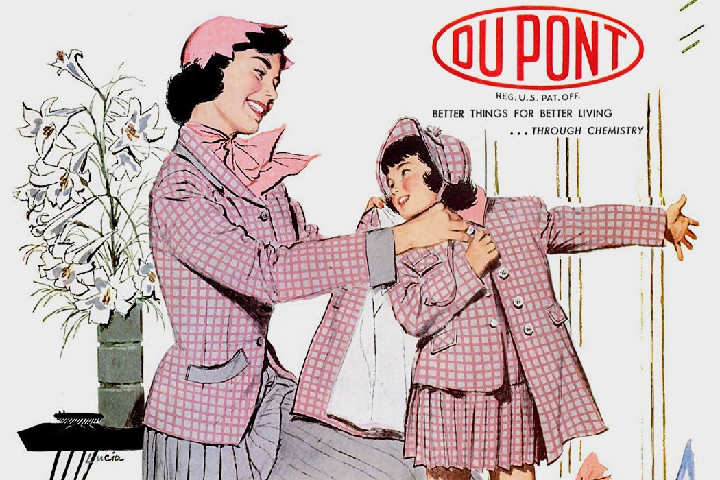 A DuPont ad for Orlon, 1953