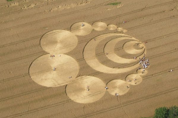 Crop circle in Switzerland