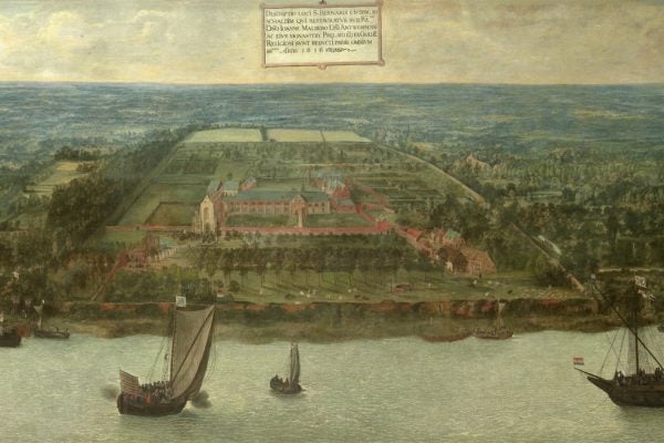 The St. Bernard Abbey in Hemiksem by Jan Wildens, 1616