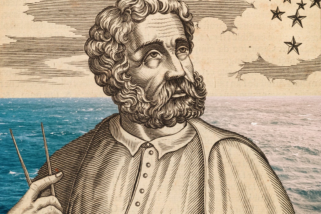Illustration of Ferdinand Magellan