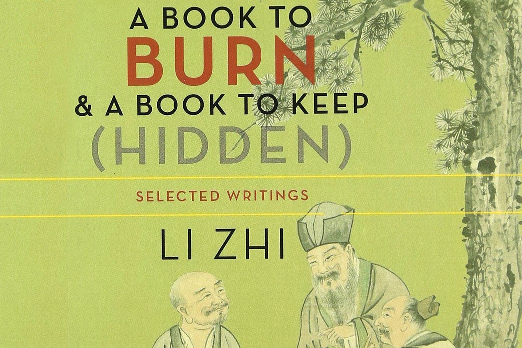 The cover of A Book to Burn by Li Zhi