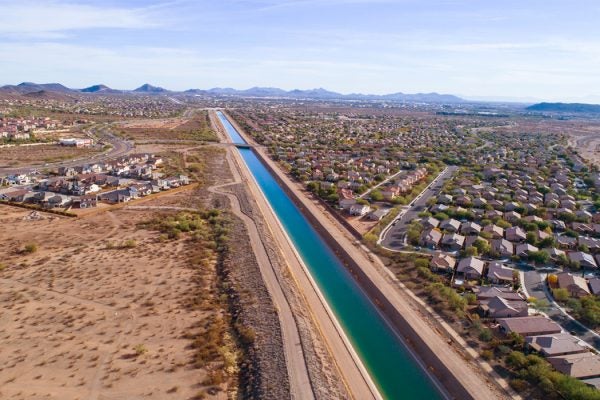 Central Arizona Project (CAP) Canal, Phoenix, AZ