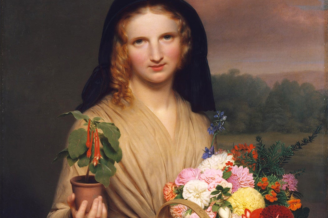 The Flower Girl by Charles Cromwell Ingham, 1846