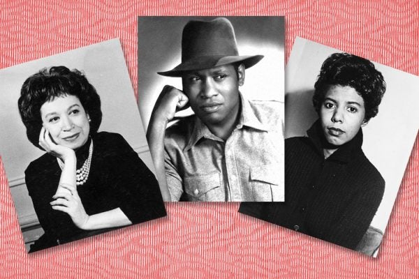 Alice Childress, Paul Robeson and Lorraine Hansberry