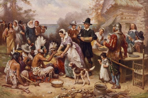 The first Thanksgiving 1621