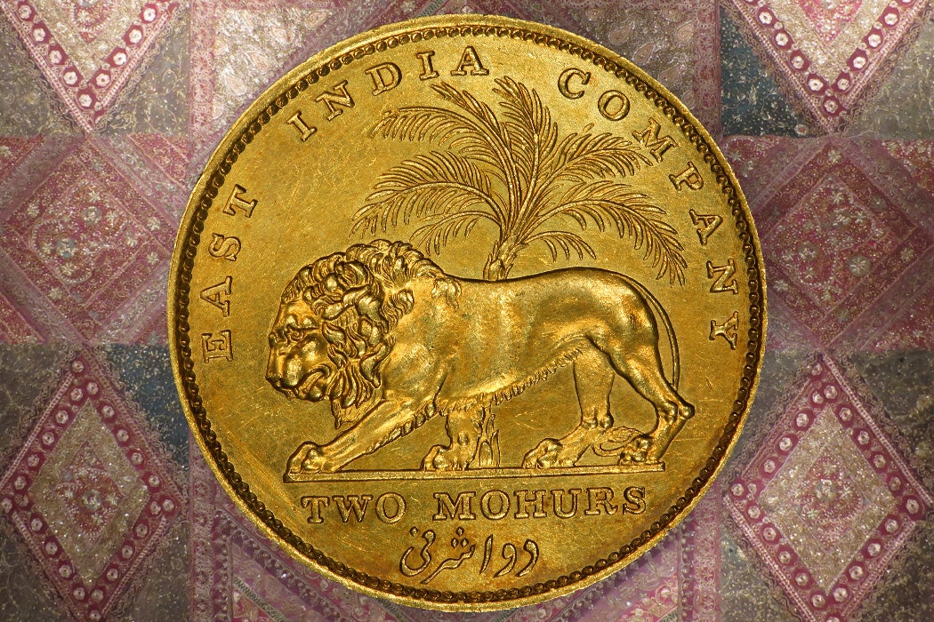 India 1835 2 Mohurs
