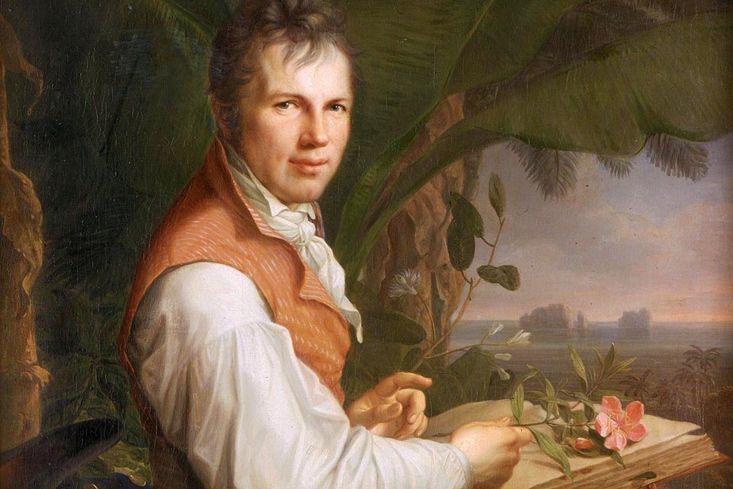Portrait of Alexander von Humboldt by Friedrich Georg Weitsch