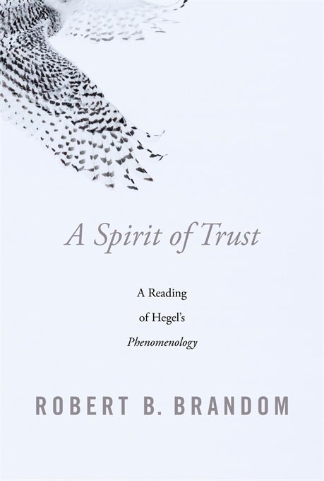 The cover of Robert Brandom's A Spirit of Trust