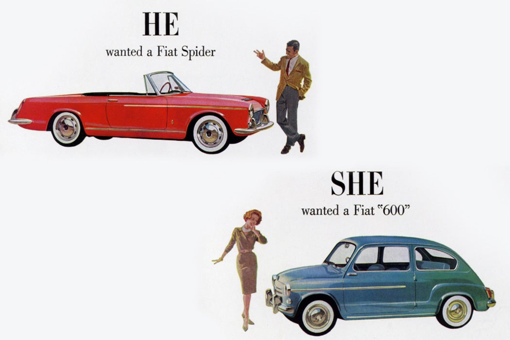A Fiat advertisement