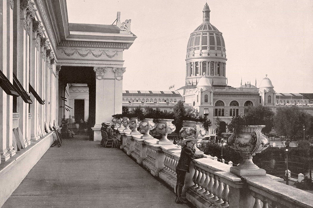 View from Balcony of Woman's Building at the World’s Columbian Exposition, 1893