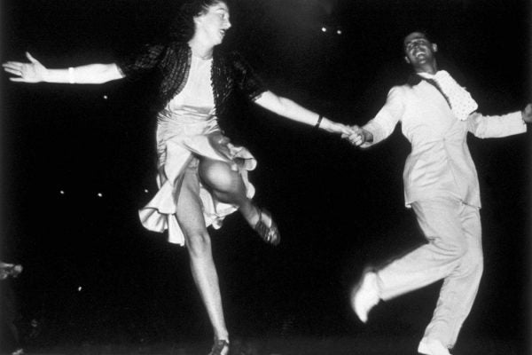 A couple dancing the Jitterbug circa 1938