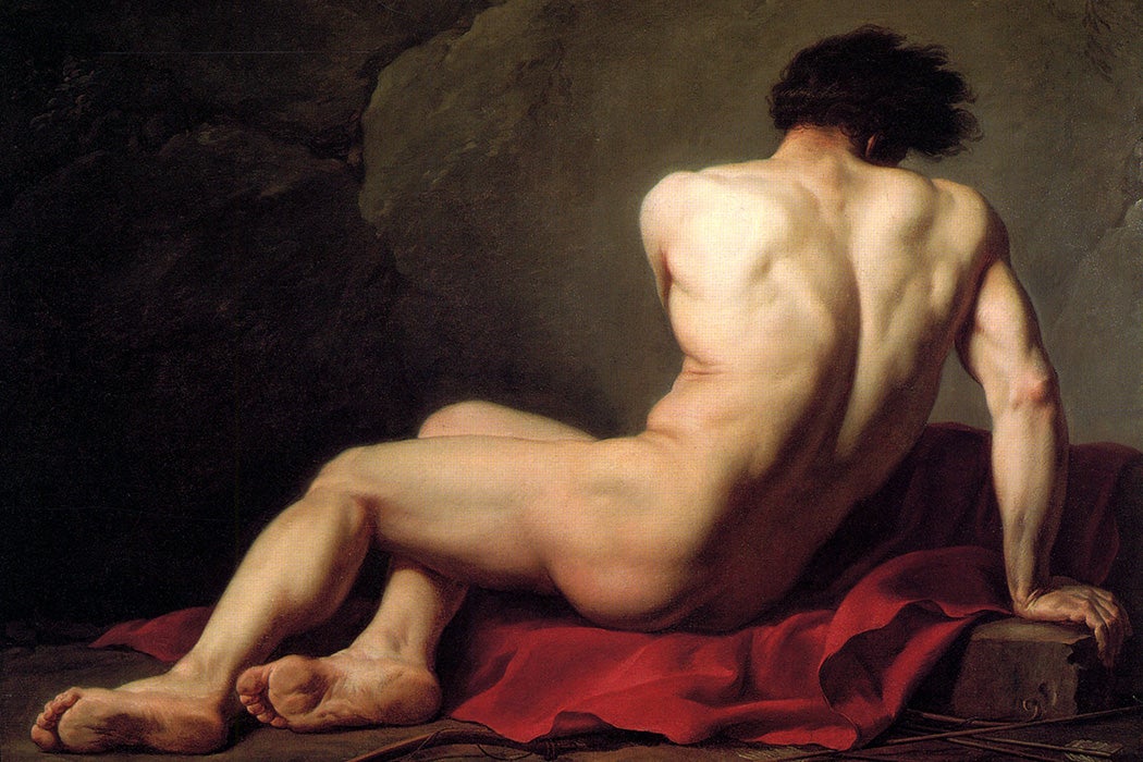 Patrocle by Jacques-Louis David