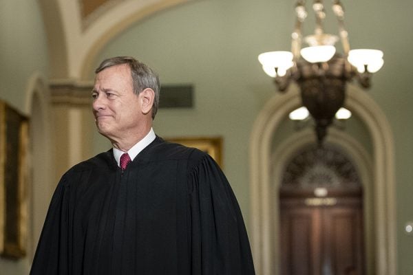 Supreme Court Chief Justice John Roberts