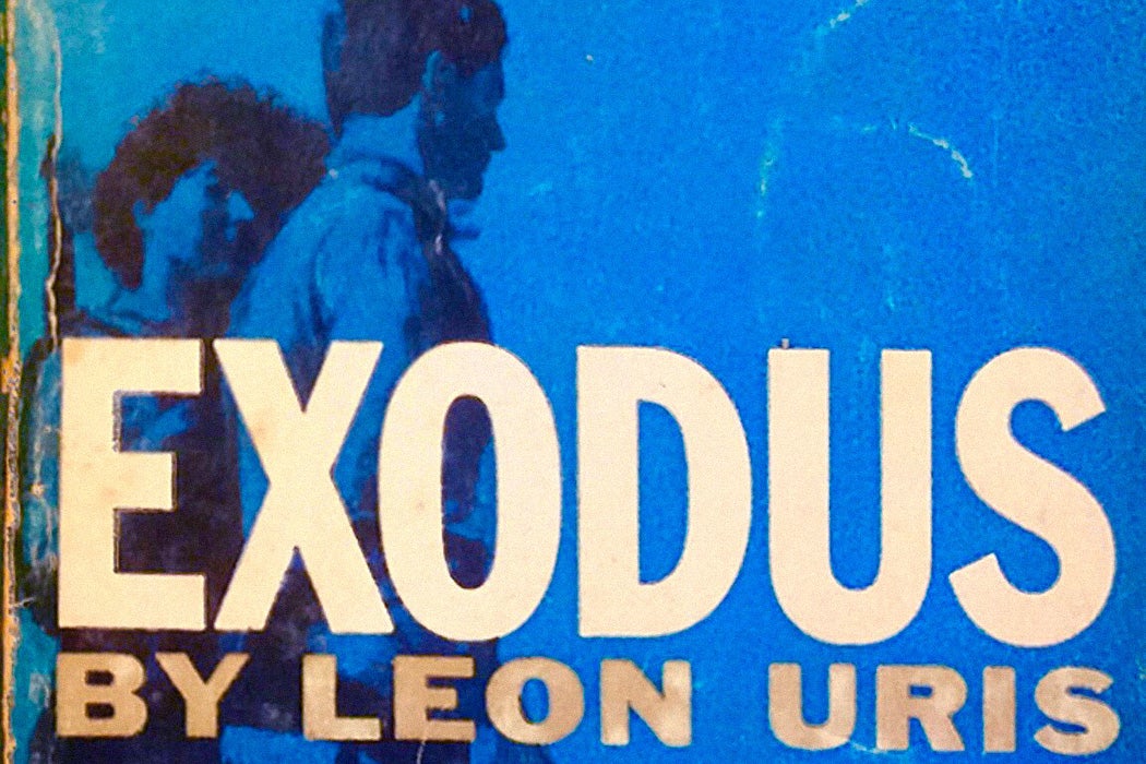The cover of Exodus by Leon Uris