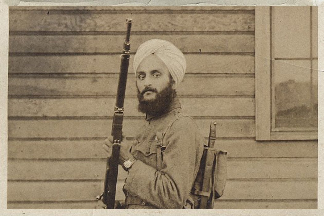 Bhagat Singh Thind in his U.S. Army Uniform, 1918