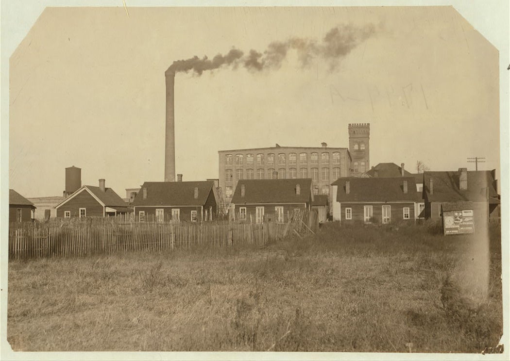 A mills settlement in Avondale, Birmingham, Alabama, 1910