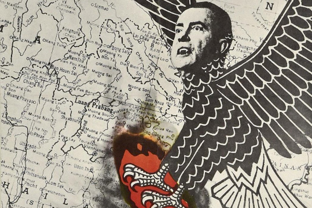 "Nixon Tearing the Heart out of Indochina" by René Mederos
