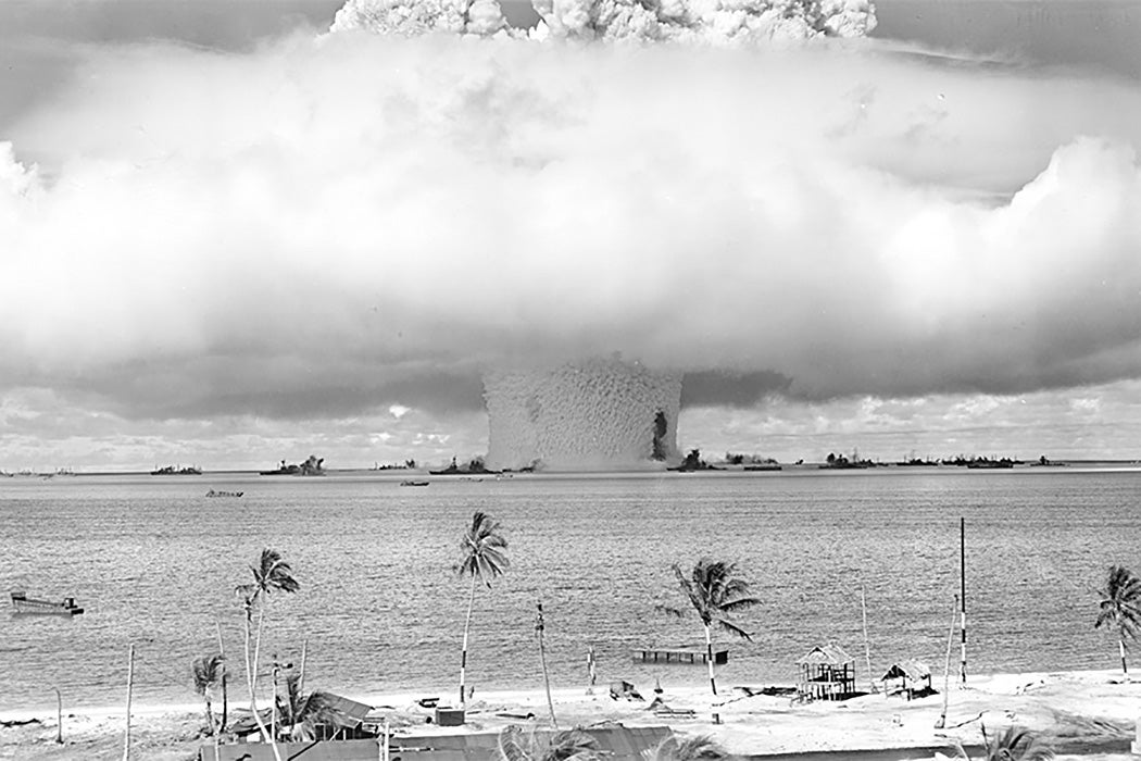 bikini atoll explosion