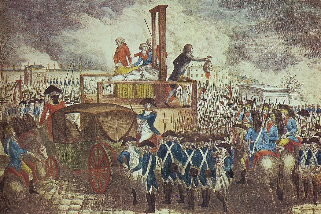Execution of Louis XVI, 1793