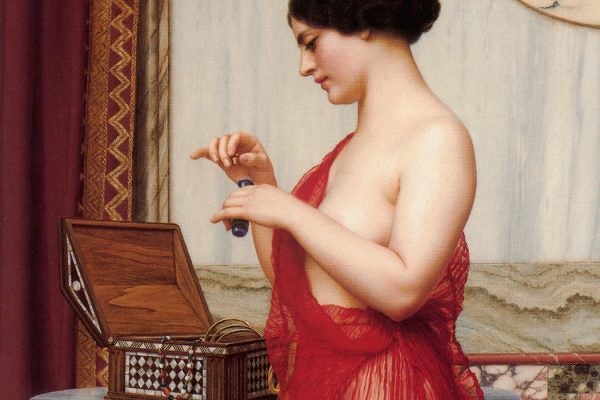 The New Perfume by John William Godward, 1914