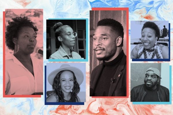 Collage of contemporary Black Poets