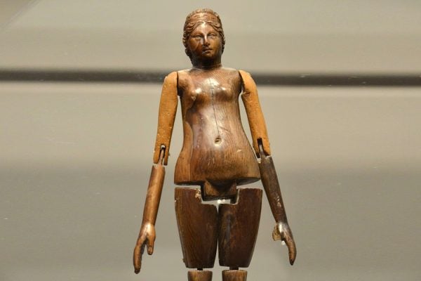 Roman ivory doll from the mid-2nd century AD