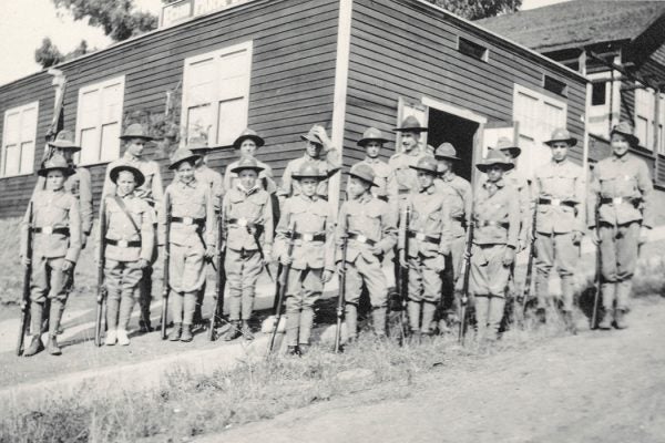 Boy scouts in CA, 1915