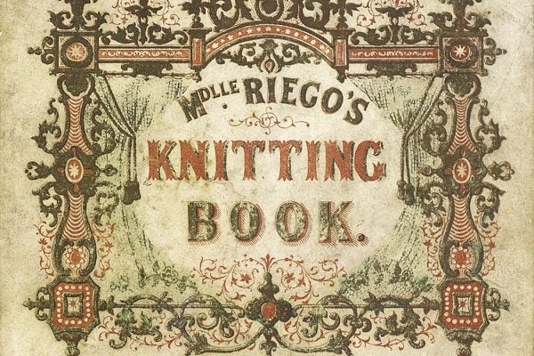 Cover of Mdlle Riego's Knitting Book