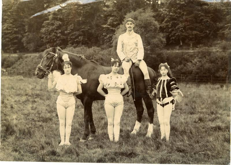 vintage circus photography